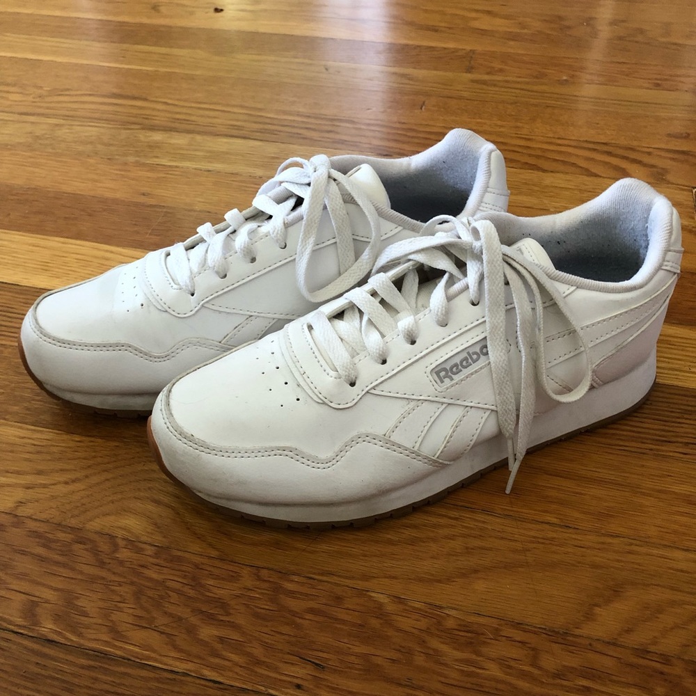 Reebok Classic Leather. White. Size 7.5